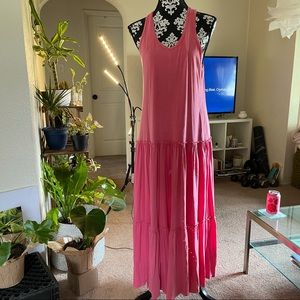 Sundry Tiered Tank Maxi Dress